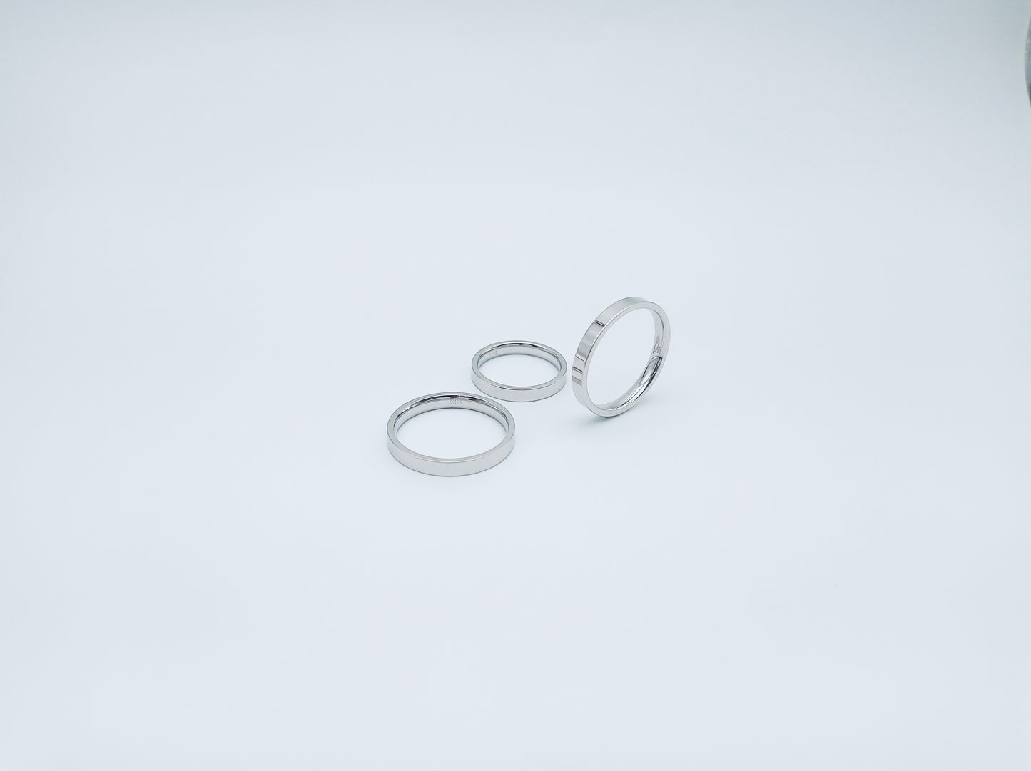 Classic Silver Band Ring (single pc)